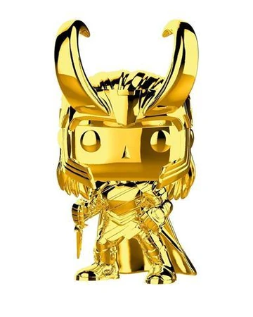 gold chrome thor funko pop