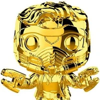 star lord gold chrome funko pop