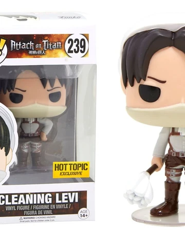 cleaning levi funko pop