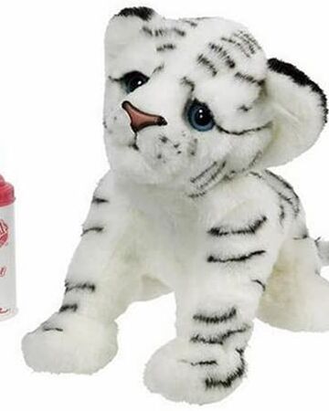 furreal baby snow leopard