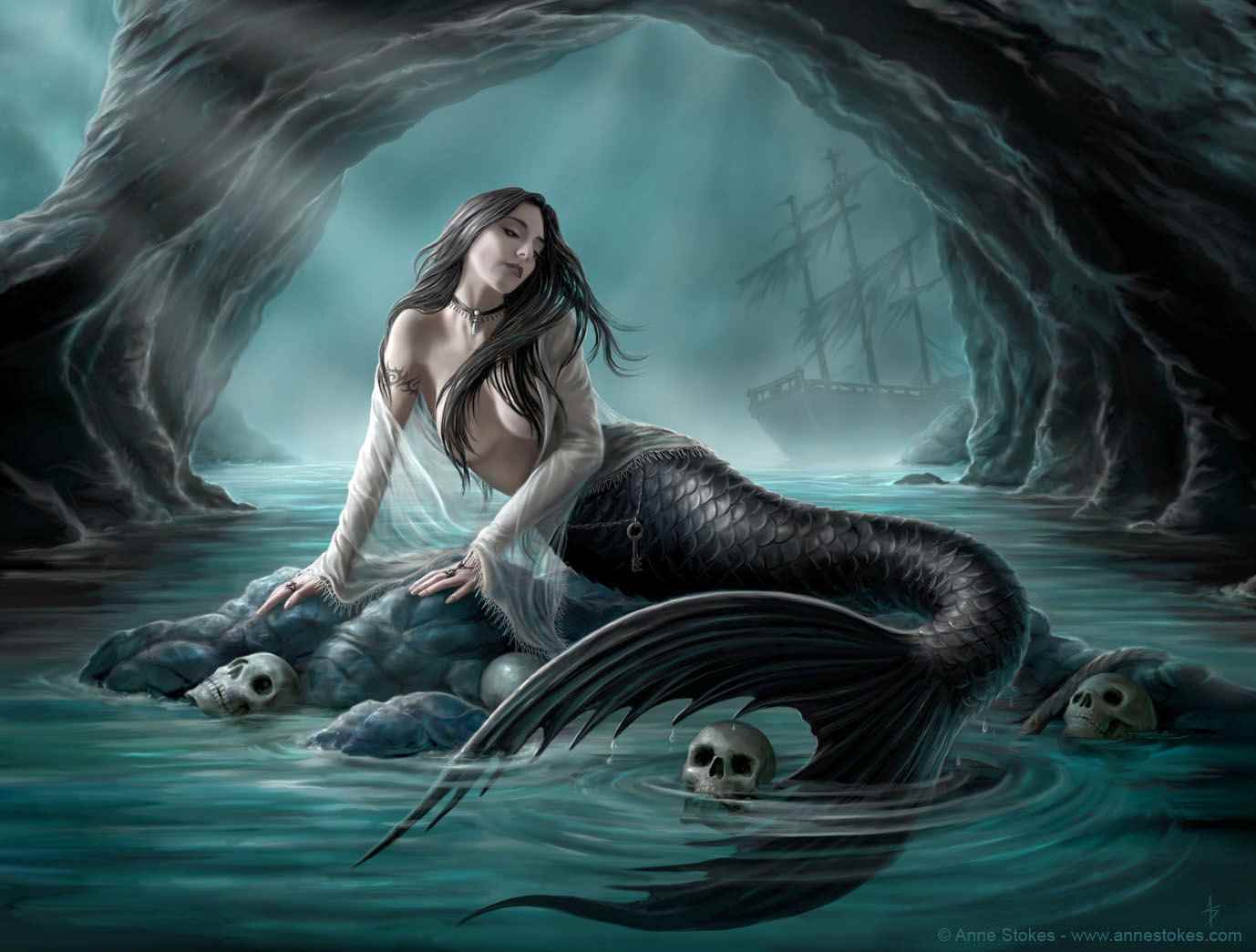 image hd mermaid fantasy art wallpaper jpg fusion of world s