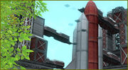Offworld Plaza infected zone