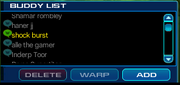 Buddy List