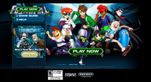FusionFall New Homepage