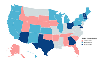 2022 Us Gubernatorial Elections King S World Future Fandom