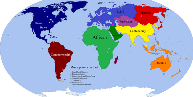 New World Order Map New World Order Map
