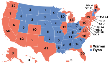 United States Presidential Election 2024 Scenario 84 Years Ahead   373