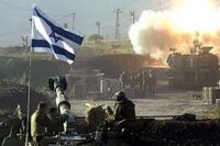 Israeli troops launch missile