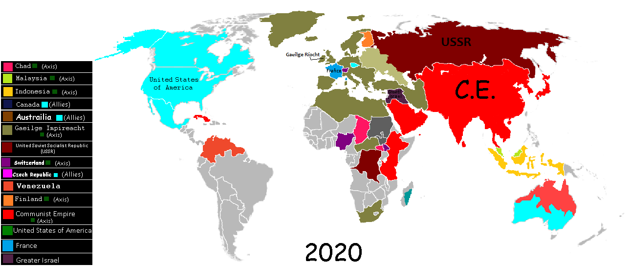 Future Map Of The World