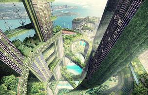 Green-skyscraper
