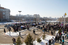 Первые митинги за приобретение независимости