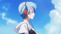 Fuuka staring