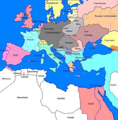 Europe in 1908 | Sobel Wiki | Fandom