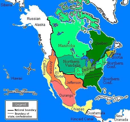 North America in 1880 | Sobel Wiki | FANDOM powered by Wikia