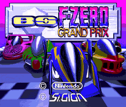 BS F-Zero Grand Prix title screen