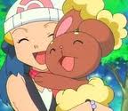 Dawn hugging buneary