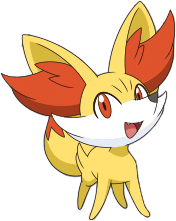 653Fennekin XY anime