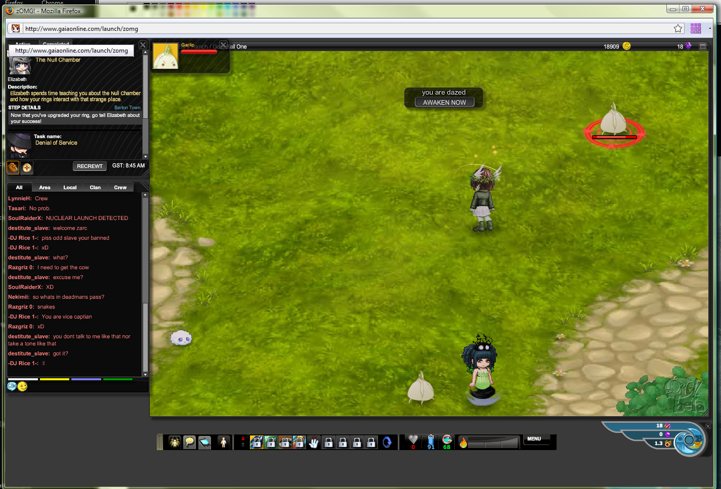gaia online zomg