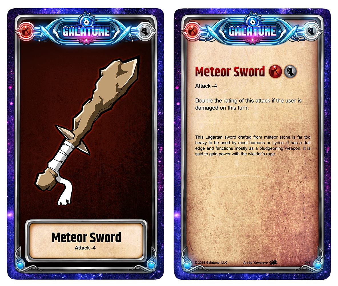 meteorite sword