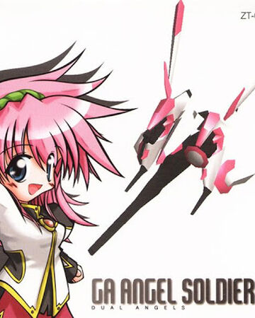 Wallpaper Ga Angel Soldier A Dual Angels Galaxy Angel Wiki Fandom For iPhone