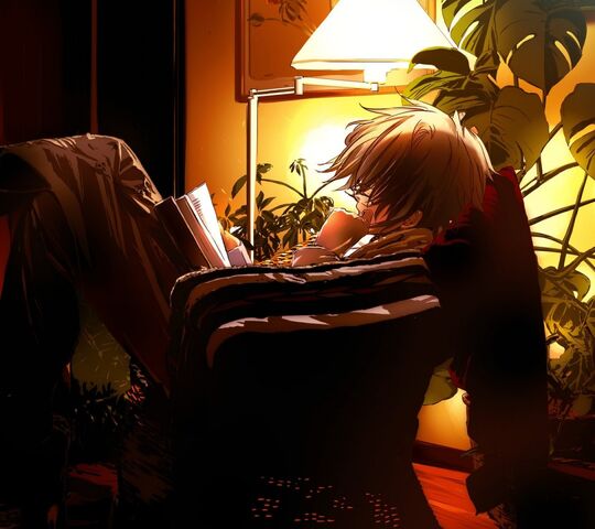 Image - Boy-Reading-Anime-960x1080.jpg | GalaxyGearRoleplay Wiki ...