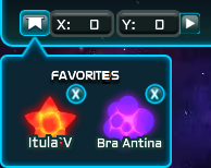 Favorite Galaxy List