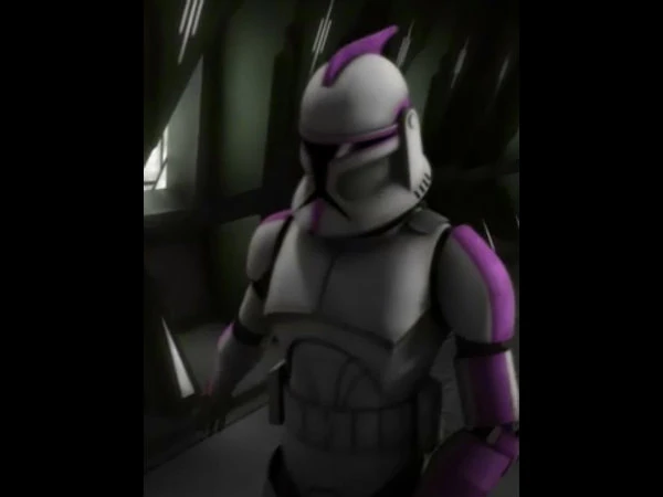 purple clone trooper