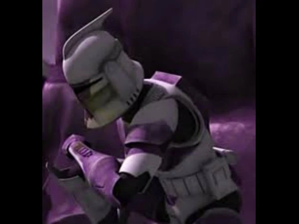 purple clone trooper