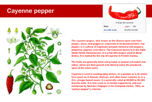 Cayenne pepper