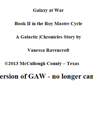 Gaw A Galactic Chronicles Story Galnet Wiki Fandom