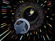 Travel as envisioned by Les Bossinas for NASA