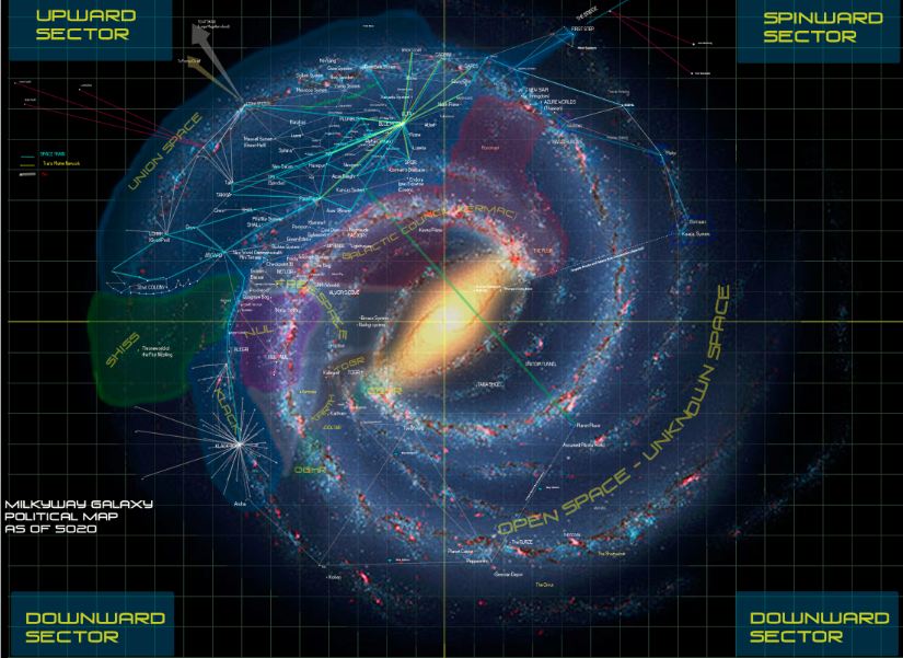 Milky Way Map Traffic | Galnet Wiki | Fandom