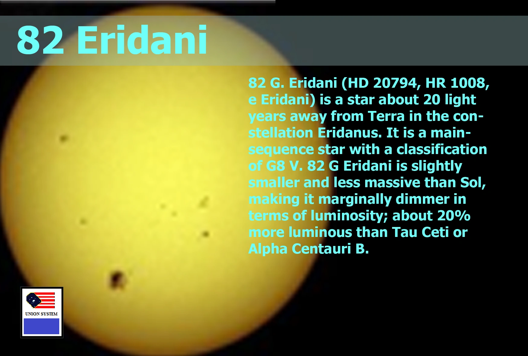 82 Eridani Wiki FANDOM powered by Wikia