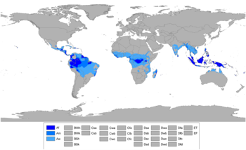 Terra Tropical Climate Map
