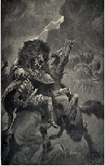 Odin and Fenris