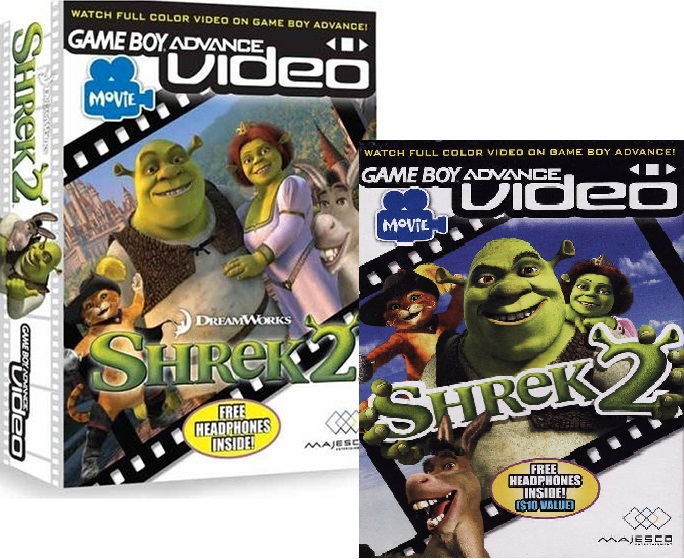 GBA Video Movie Pak Vol. 2 (Shrek 2) Game Boy Advance Video Wiki Fandom