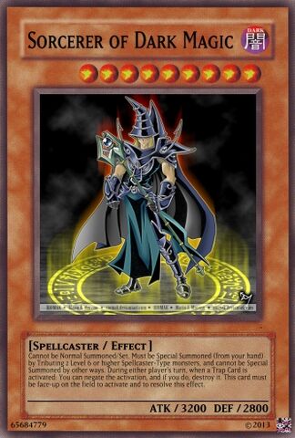 Image - Sorcerer of dark magic.jpg | Game card maker Wiki | FANDOM ...