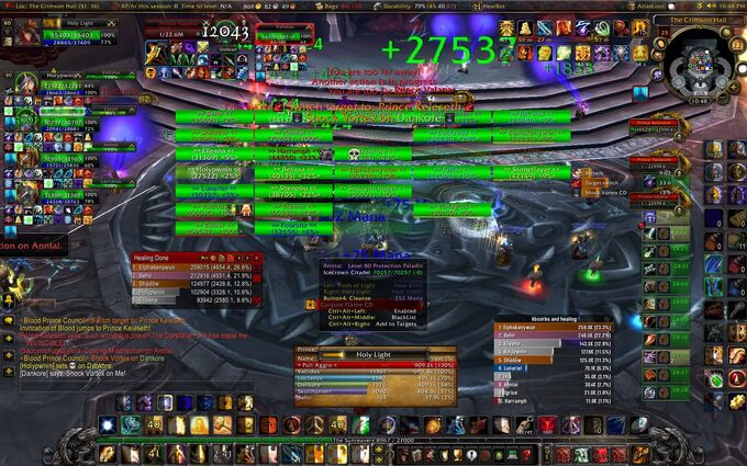 Crazy WoW UI