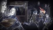 Theon joue avec les enfants Stark (Histoires & Traditions)