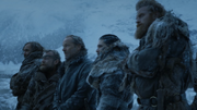 Le groupe regarde le Roi de la Nuit