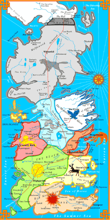 Map Westeros Political