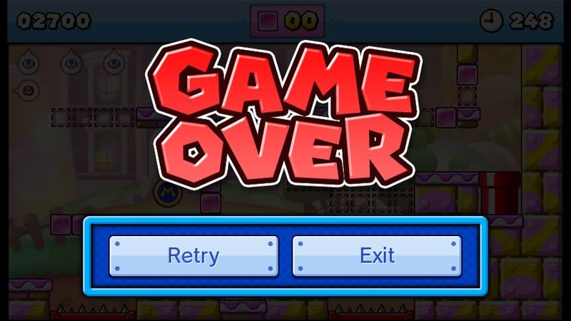 Mario vs. Donkey Kong Tipping Stars Game Over Dex Wiki Fandom