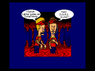 beavis and butthead sega game