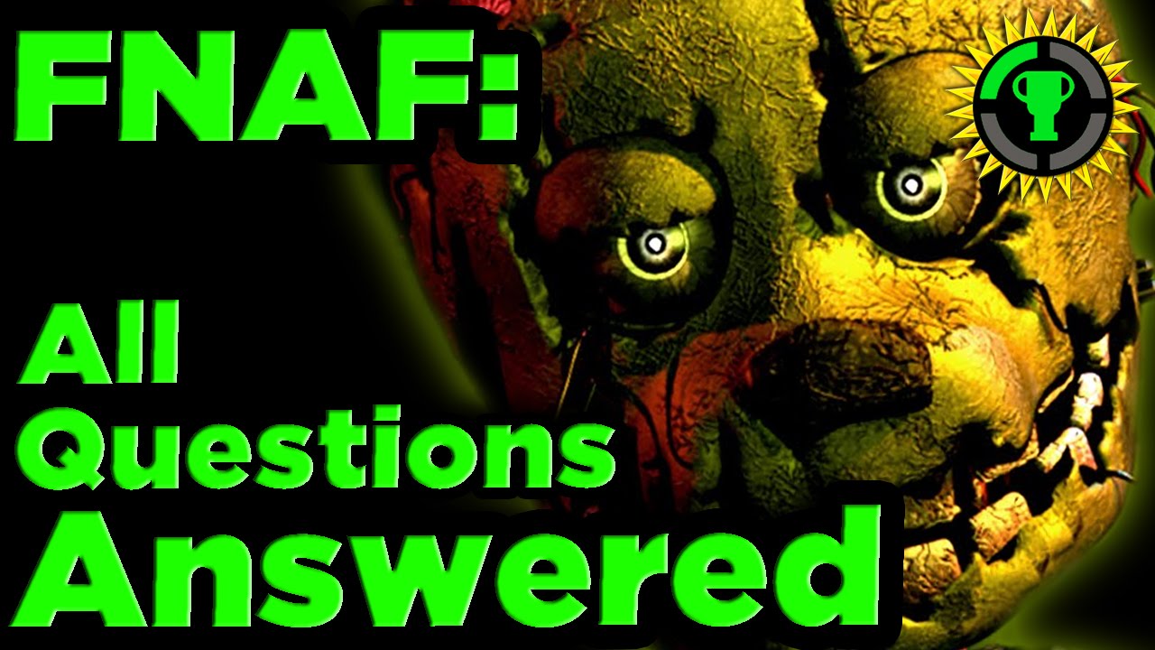 fnaf mysteries solved pt 1 the game theorists wiki fandom