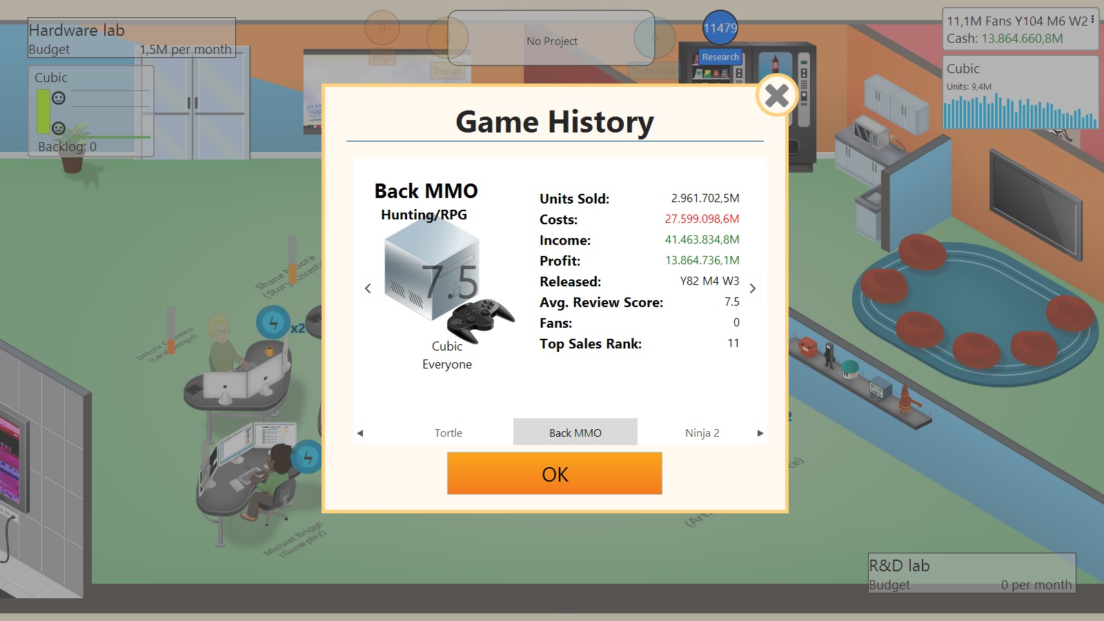 Game dev tycoon ммо гайд