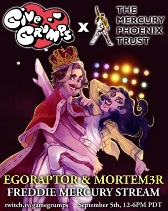 Freddie Mercury Charity Marathon Game Grumps Wiki Fandom