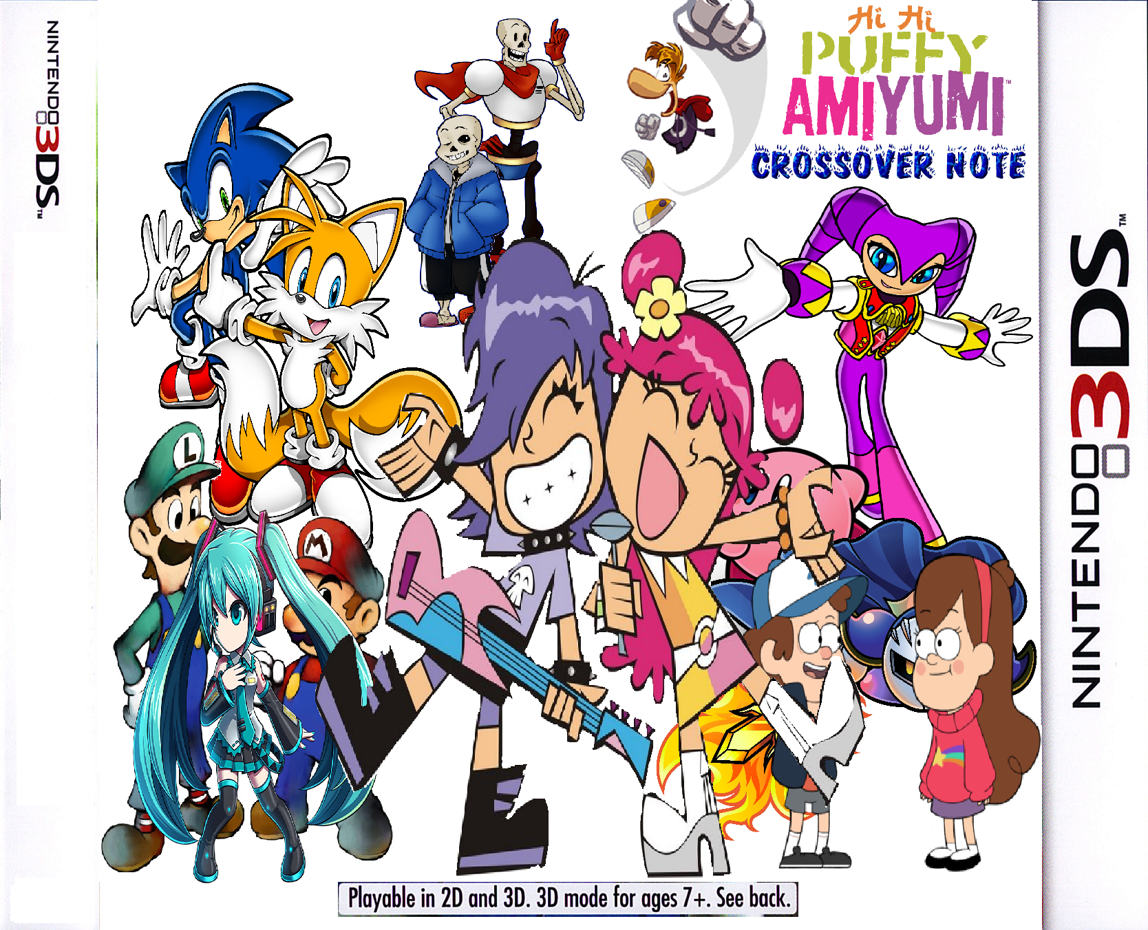 Hi Hi Puffy AmiYumi:Crossover Note | Game Ideas Wiki | FANDOM powered