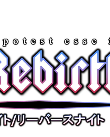 Fate Rebirth Night Game Ideas Wiki Fandom