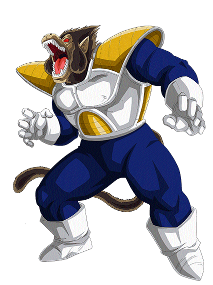 dbz vegeta oozaru