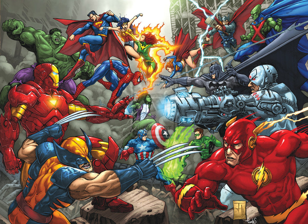 Image result for marvel vs dc